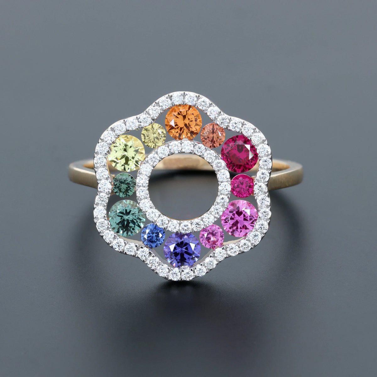NATURAL DIAMOND JEWELLERY RING