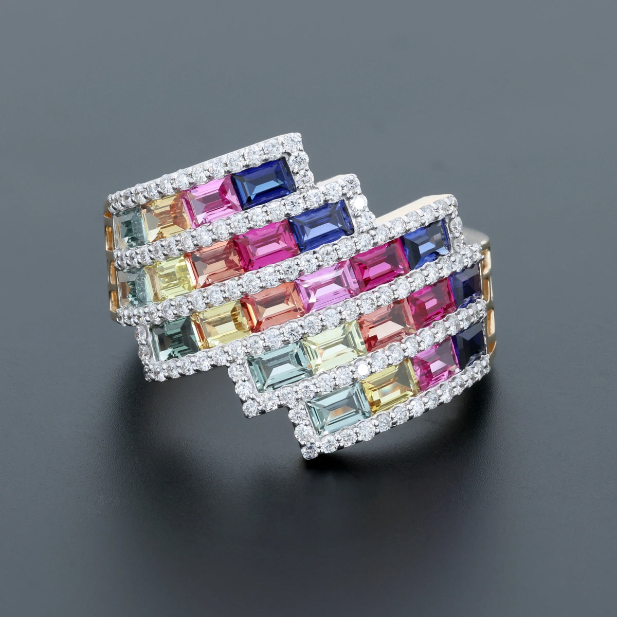 NATURAL DIAMOND JEWELLERY RING