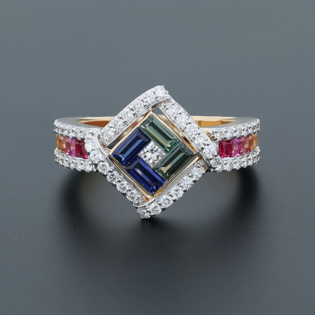NATURAL DIAMOND JEWELLERY RING