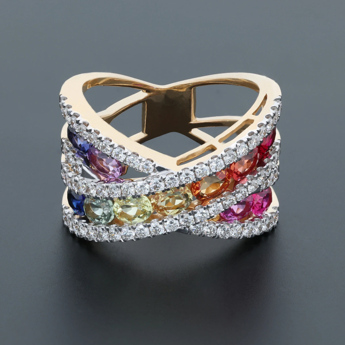 NATURAL DIAMOND JEWELLERY RING