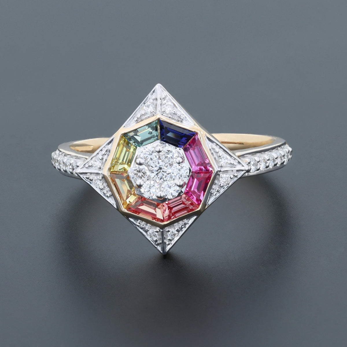 NATURAL DIAMOND JEWELLERY RING