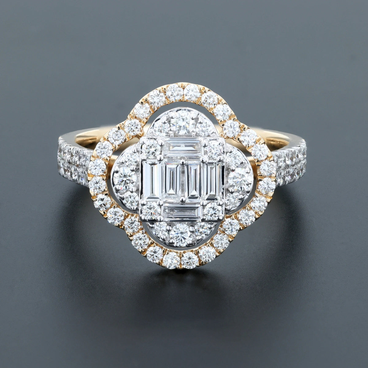 NATURAL DIAMOND JEWELLERY RING