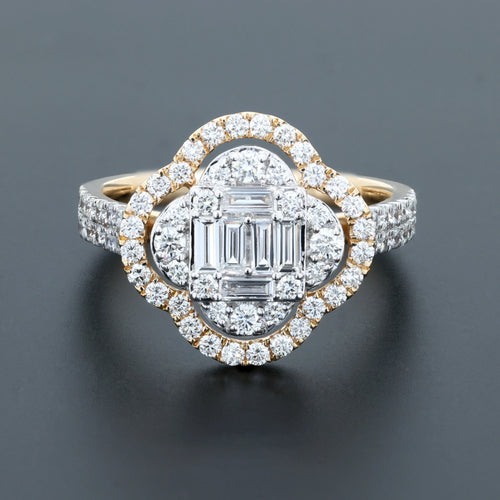 NATURAL DIAMOND JEWELLERY RING