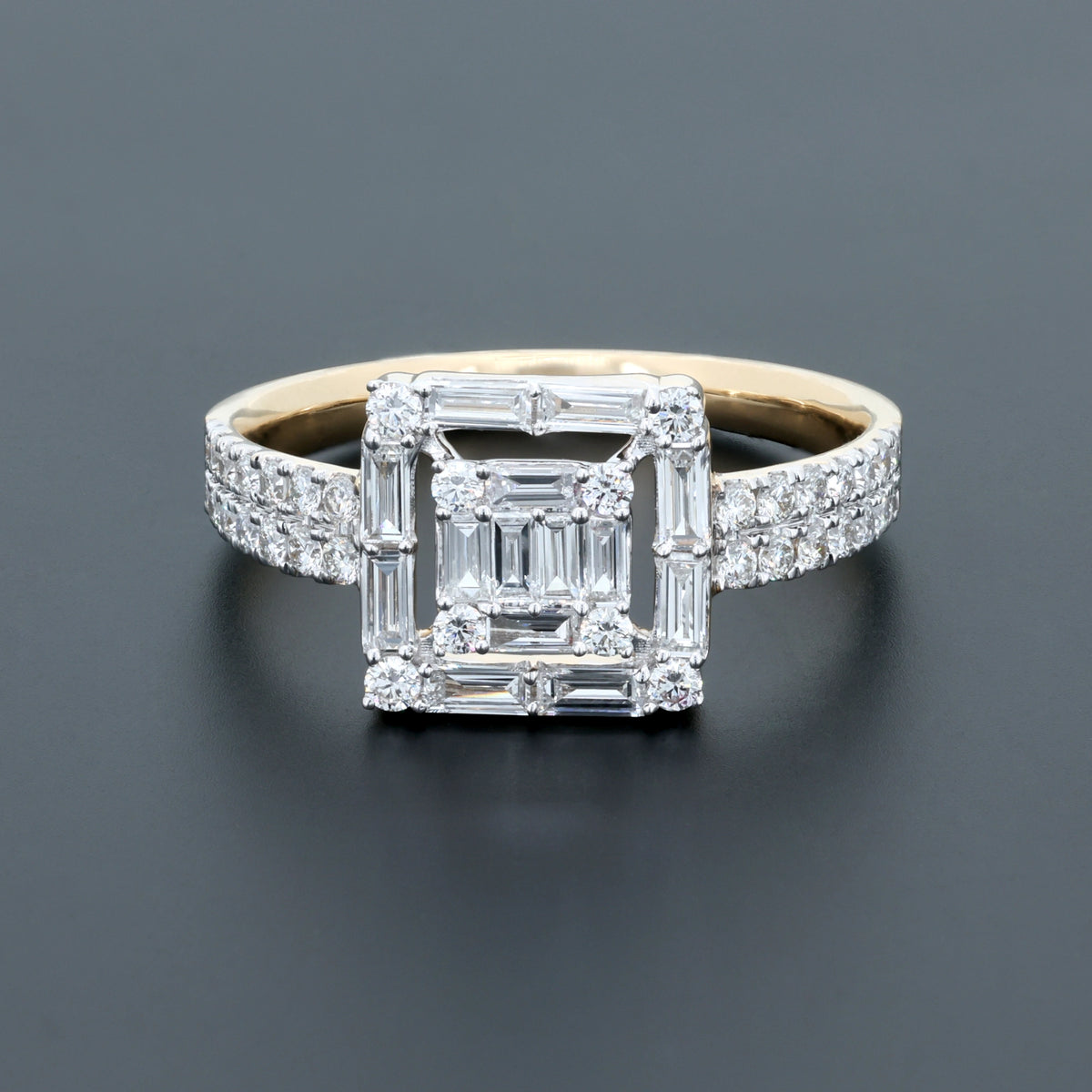 NATURAL DIAMOND JEWELLERY RING