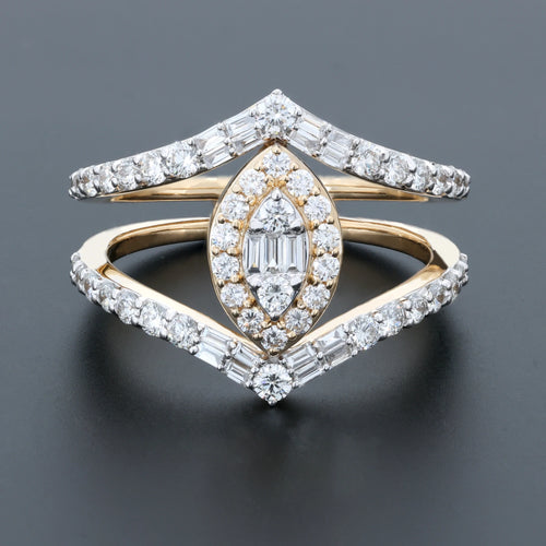 NATURAL DIAMOND JEWELLERY RING