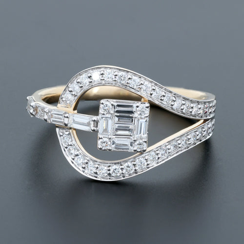 NATURAL DIAMOND JEWELLERY RING