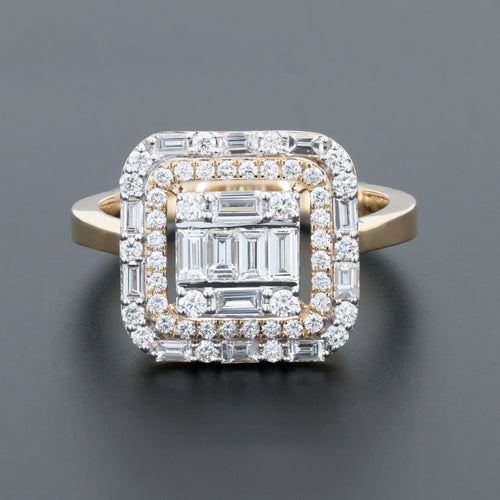 NATURAL DIAMOND JEWELLERY RING