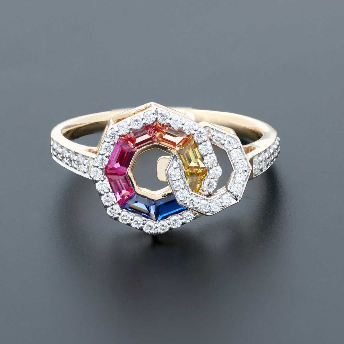 NATURAL DIAMOND JEWELLERY RING