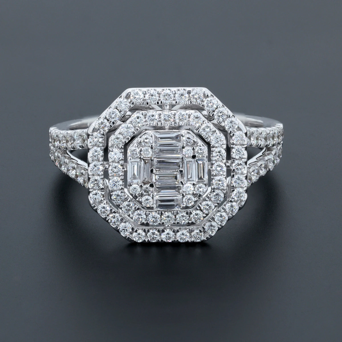 NATURAL DIAMOND JEWELLERY RING