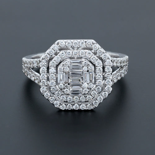 NATURAL DIAMOND JEWELLERY RING