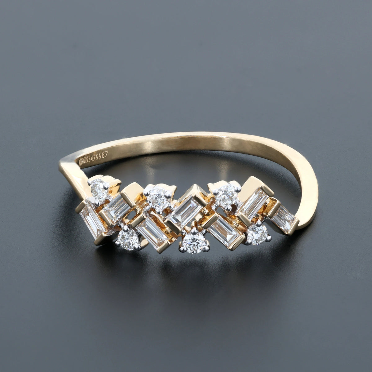 NATURAL DIAMOND JEWELLERY RING