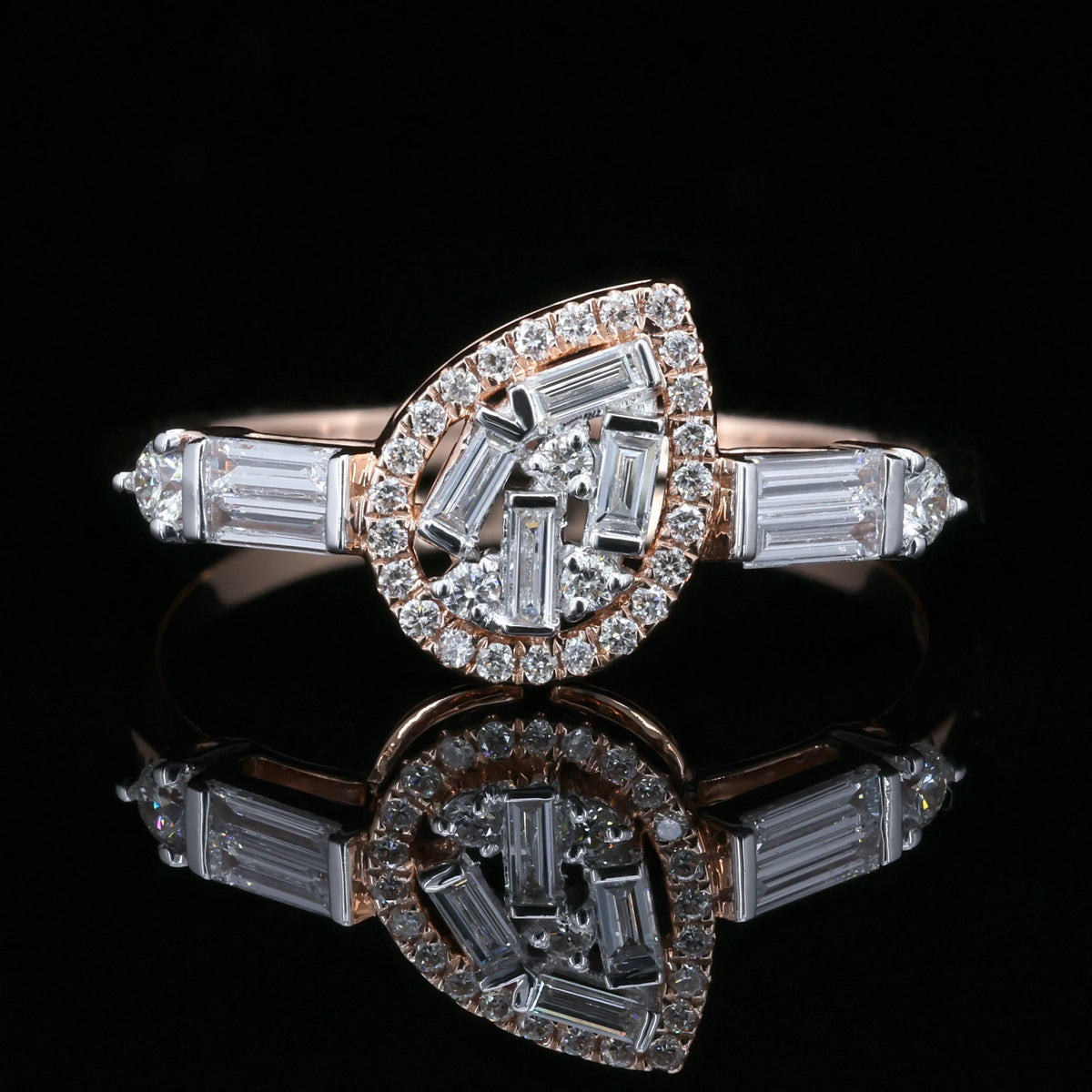 NATURAL DIAMOND JEWELLERY RING