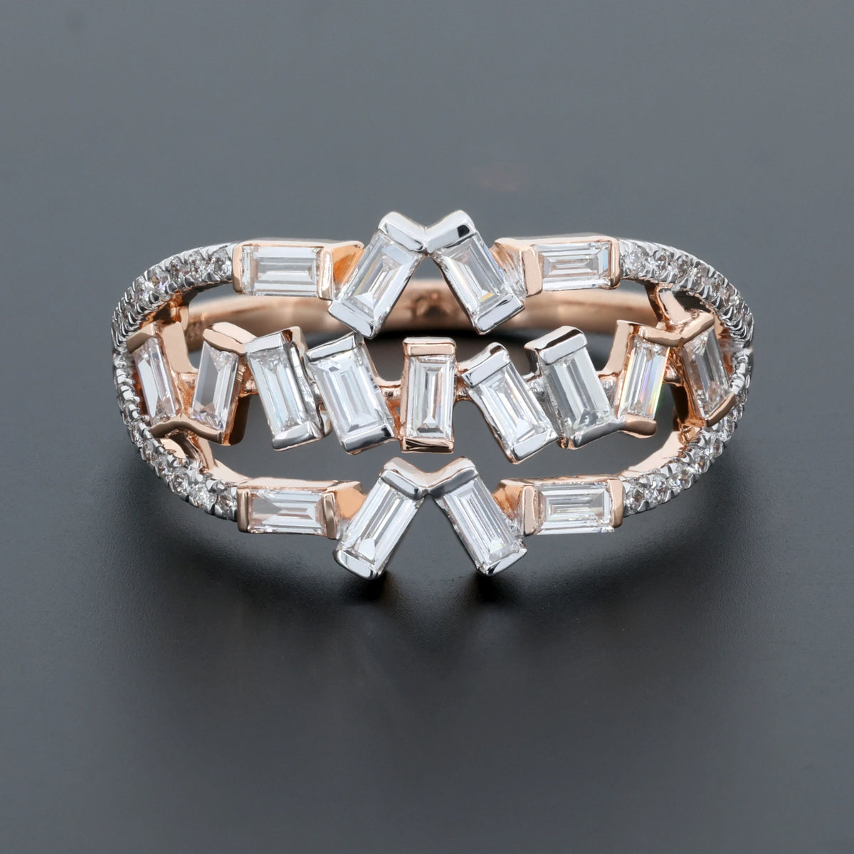 NATURAL DIAMOND JEWELLERY RING