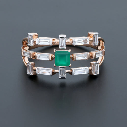 NATURAL DIAMOND JEWELLERY RING