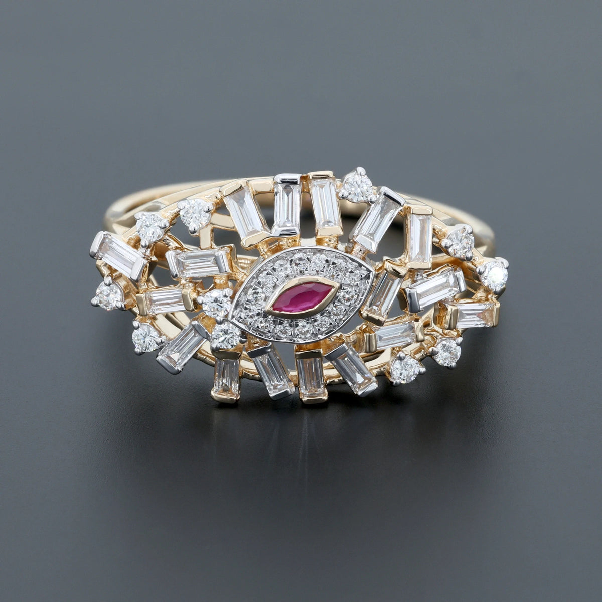 NATURAL DIAMOND JEWELLERY RING