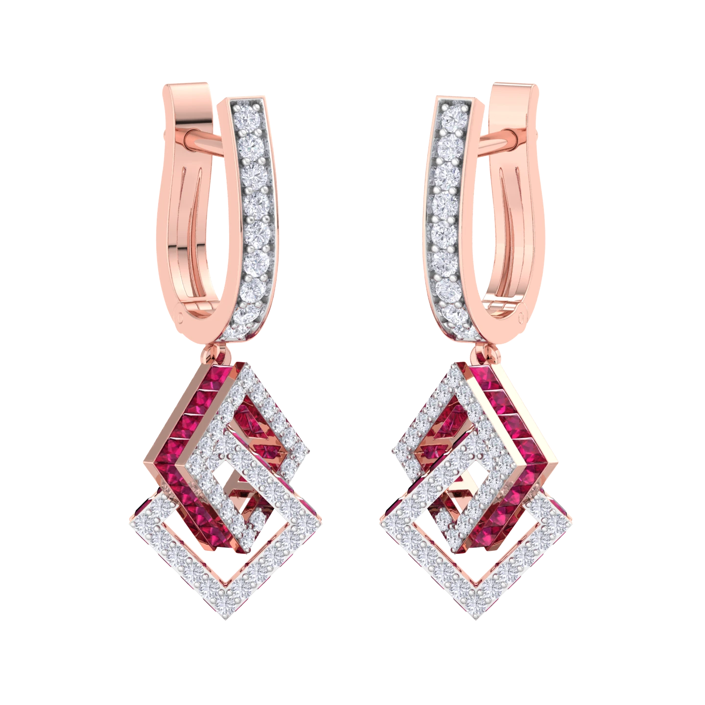 NATURAL DIAMOND JEWELLERY EARRING