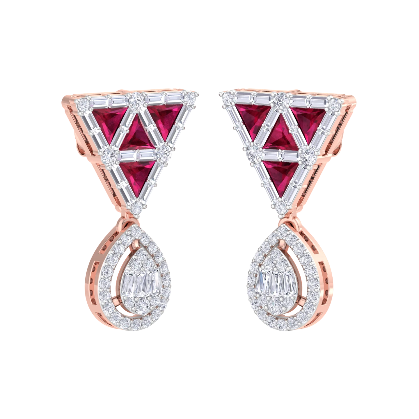 NATURAL DIAMOND JEWELLERY EARRING