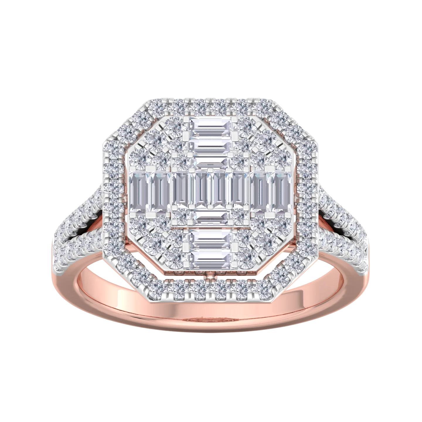 NATURAL DIAMOND JEWELLERY RING