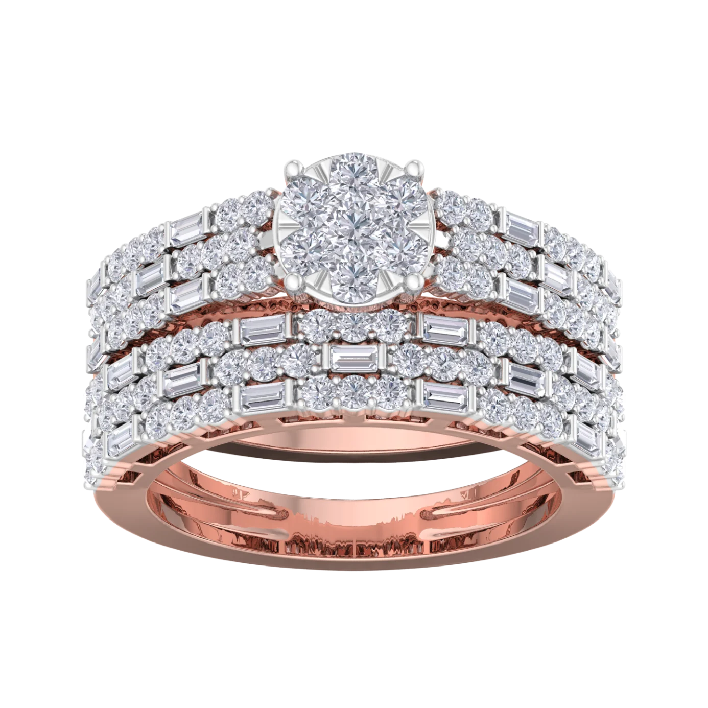 NATURAL DIAMOND JEWELLERY RING