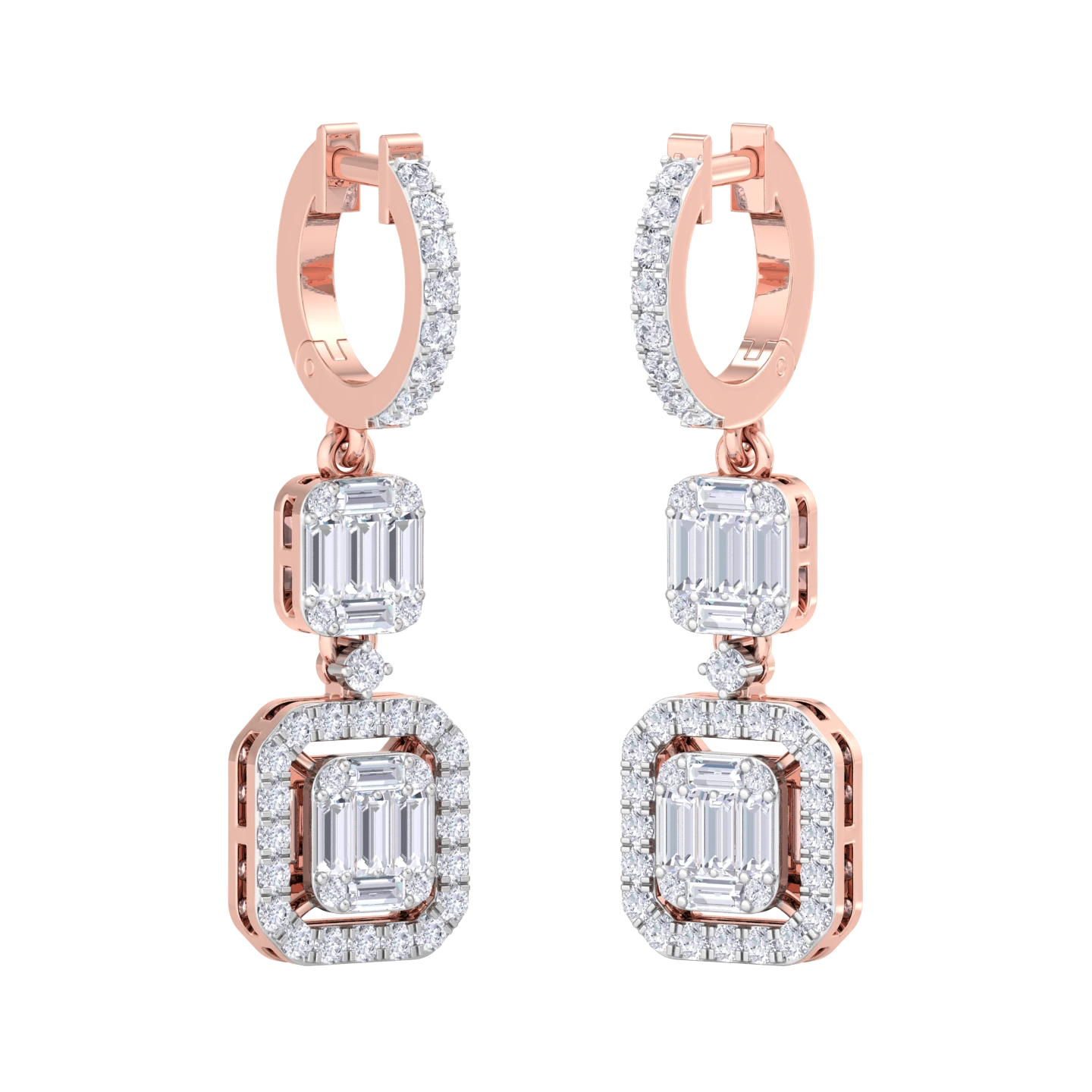 NATURAL DIAMOND JEWELLERY EARRING