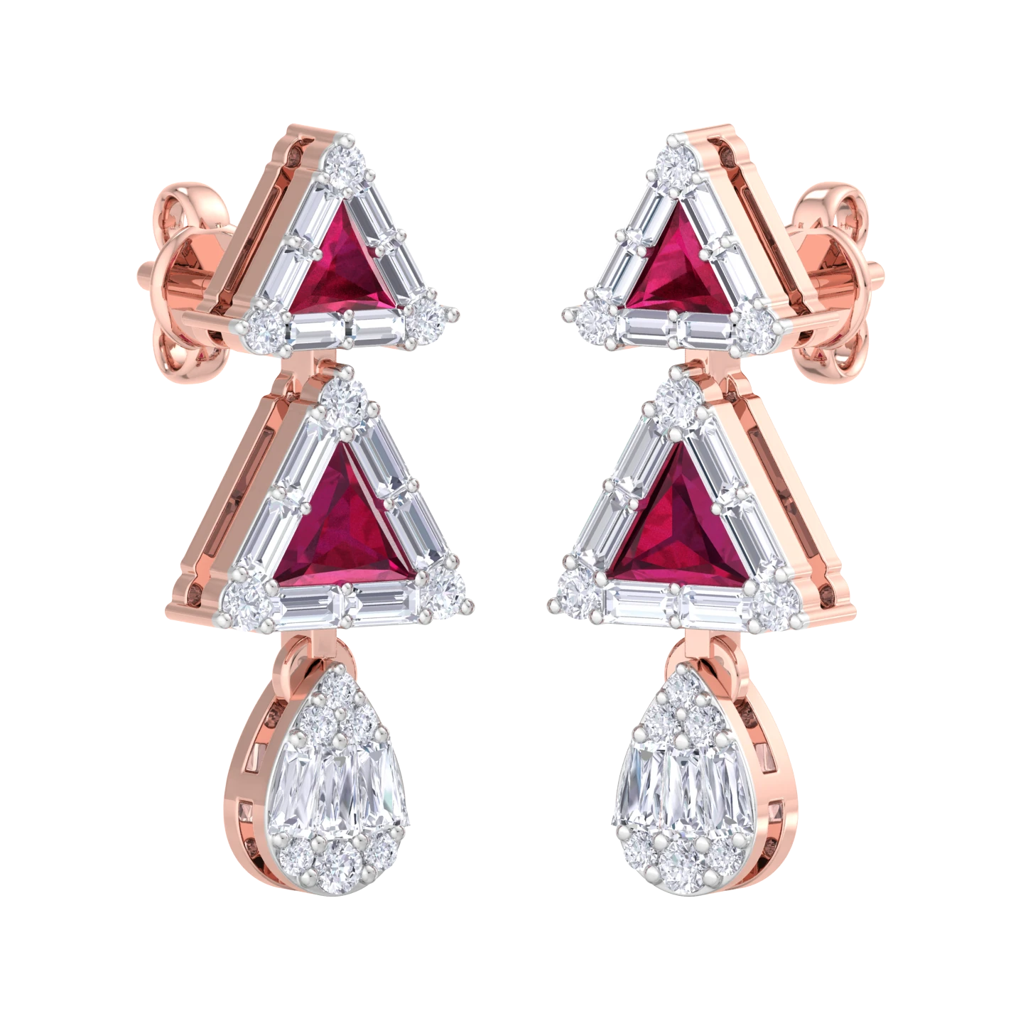 NATURAL DIAMOND JEWELLERY EARRING