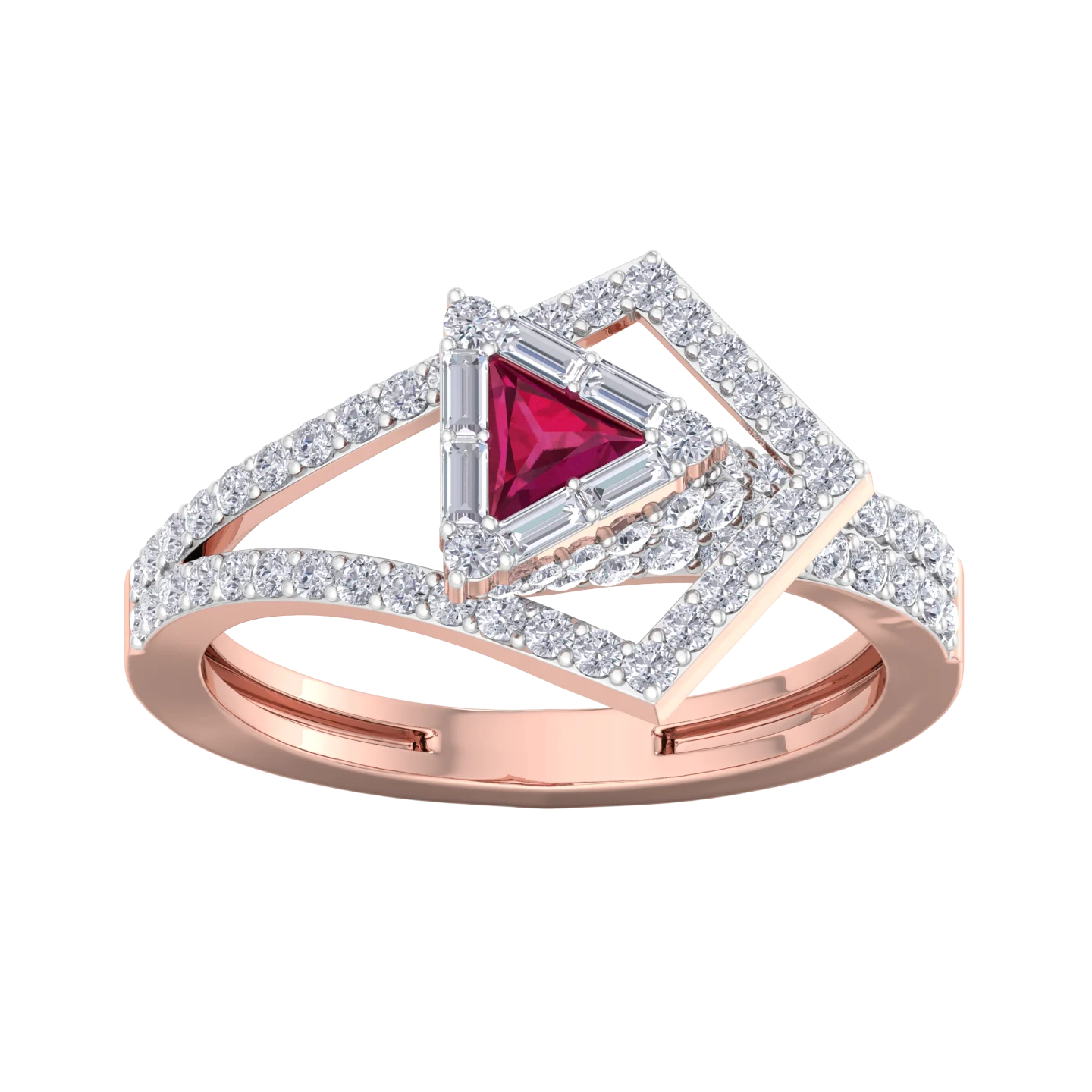 NATURAL DIAMOND JEWELLERY RING