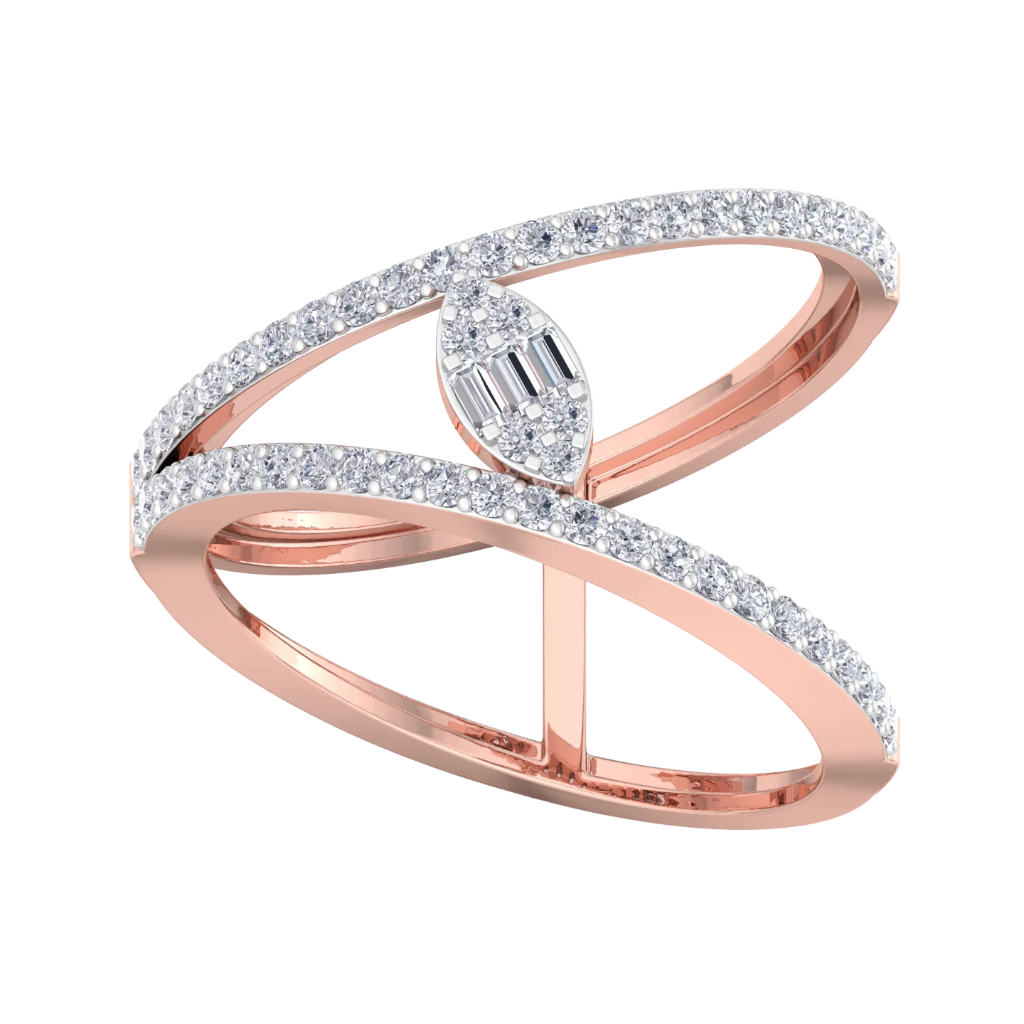 NATURAL DIAMOND JEWELLERY RING