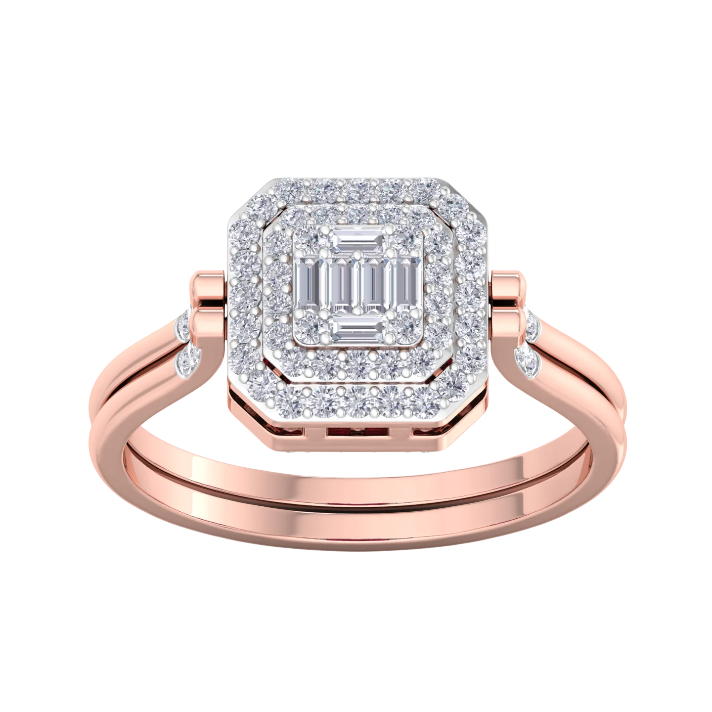 NATURAL DIAMOND JEWELLERY RING