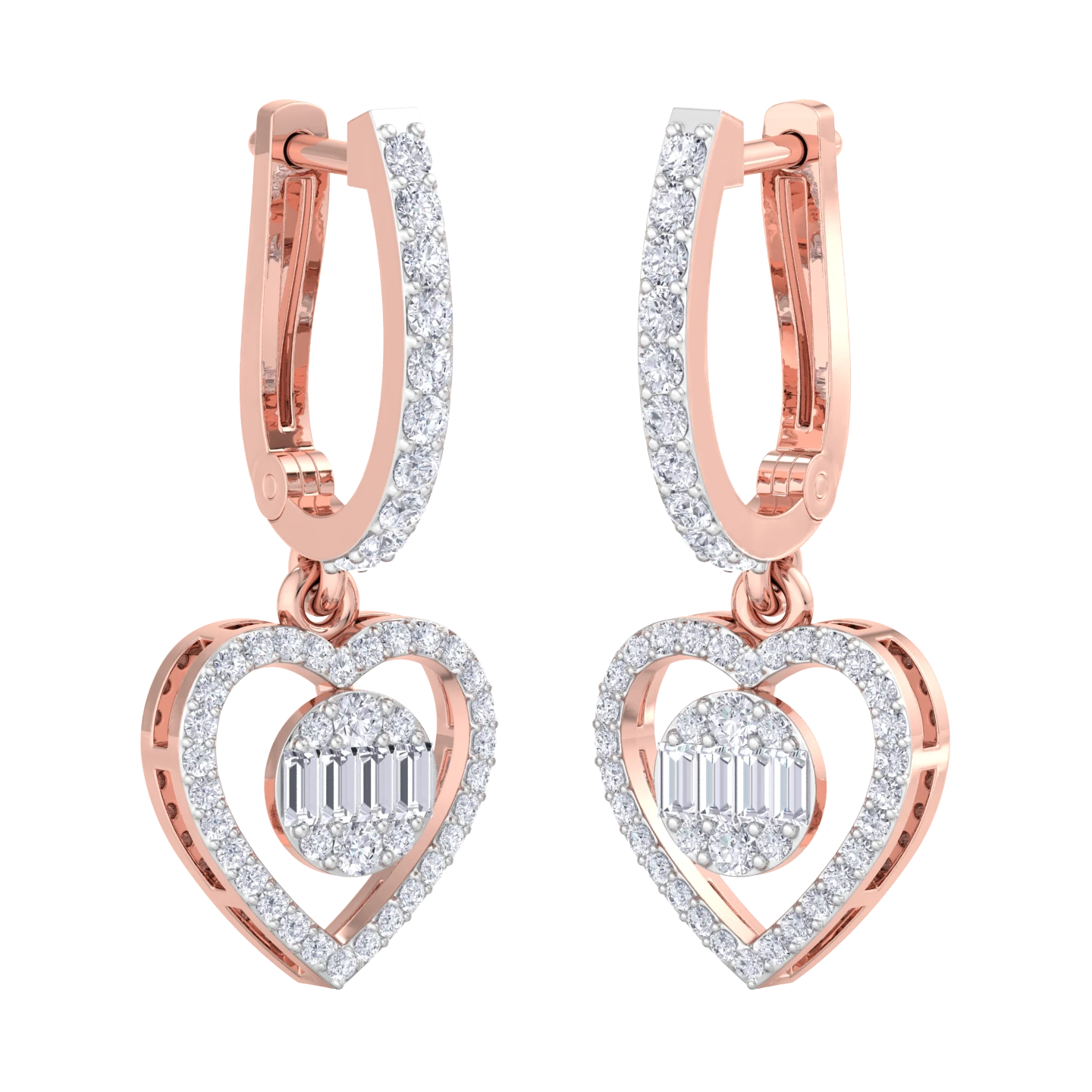 NATURAL DIAMOND JEWELLERY EARRING