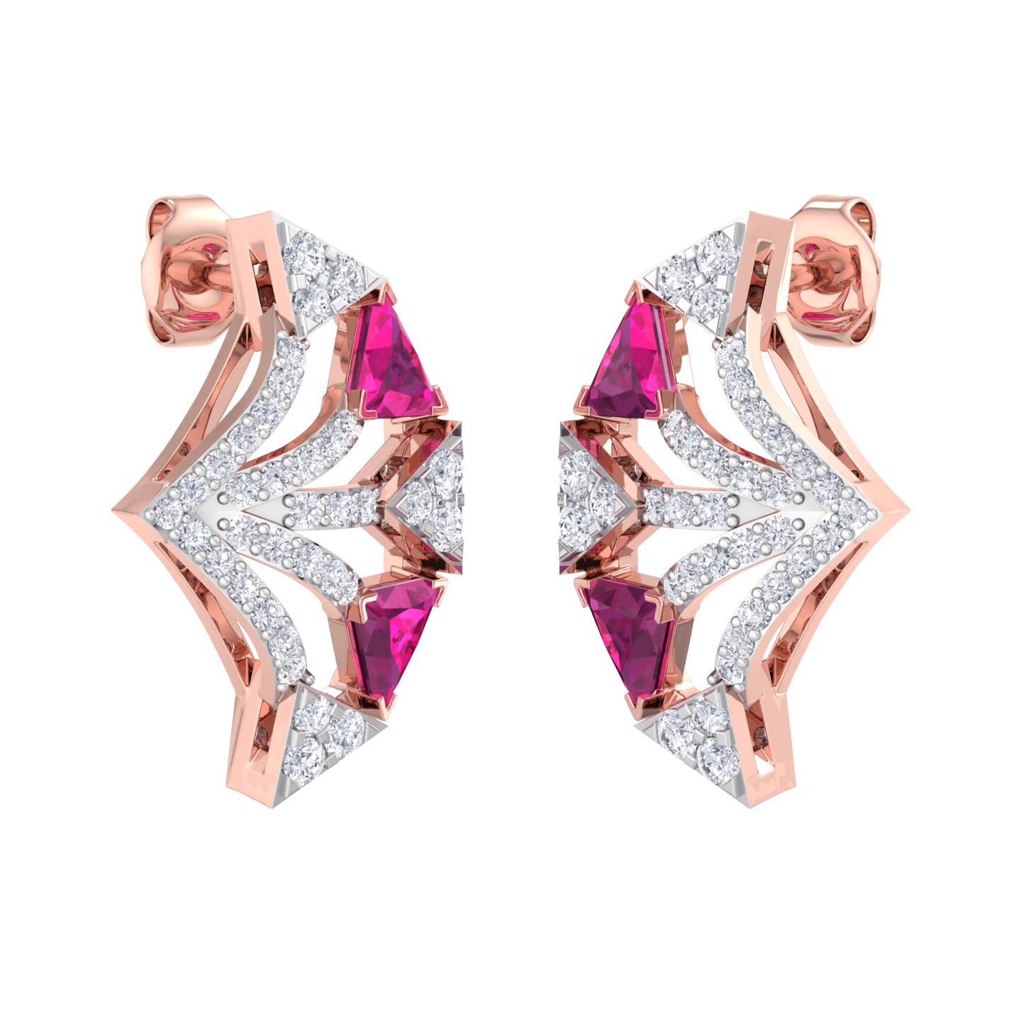 NATURAL DIAMOND JEWELLERY EARRING