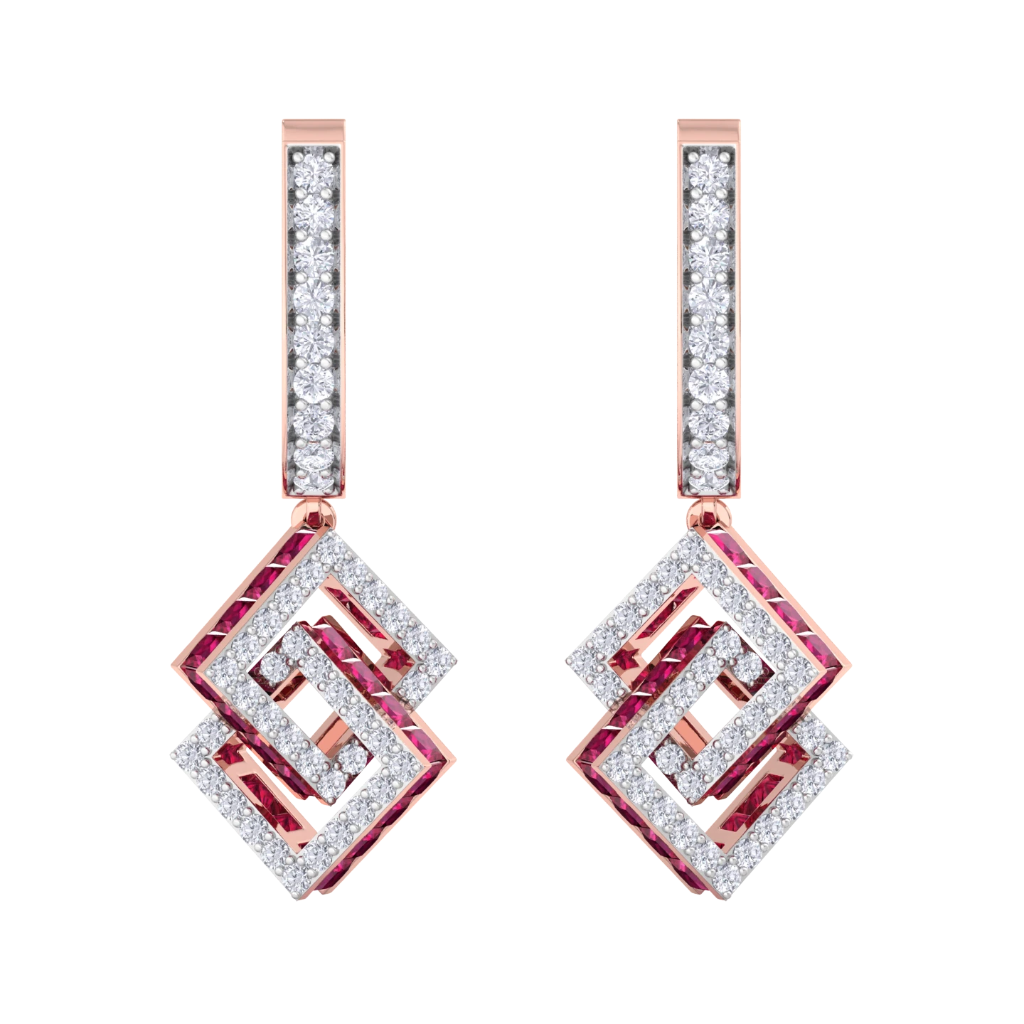 NATURAL DIAMOND JEWELLERY EARRING