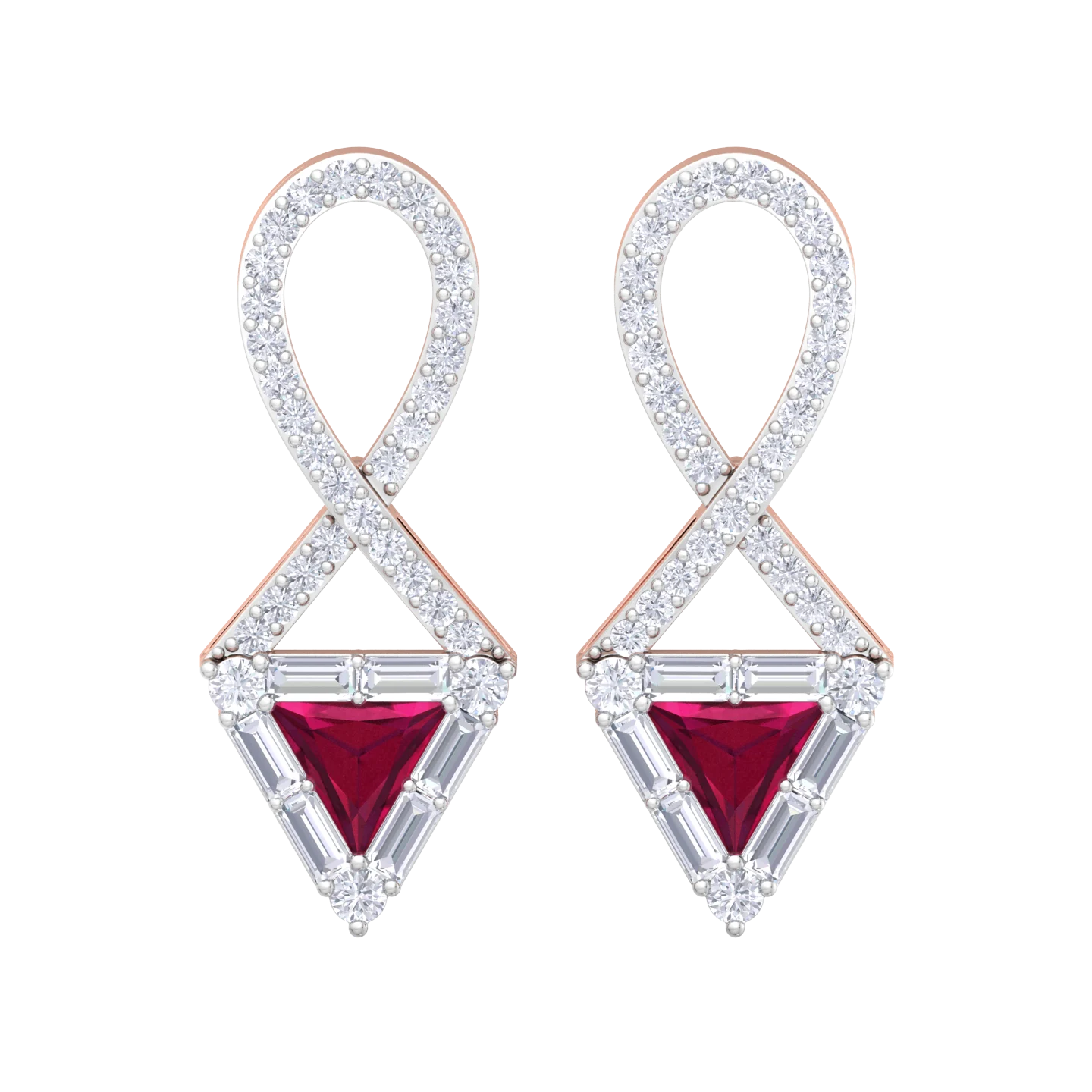 NATURAL DIAMOND JEWELLERY EARRING