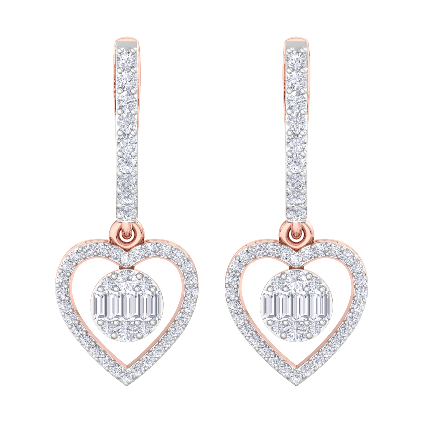 NATURAL DIAMOND JEWELLERY EARRING