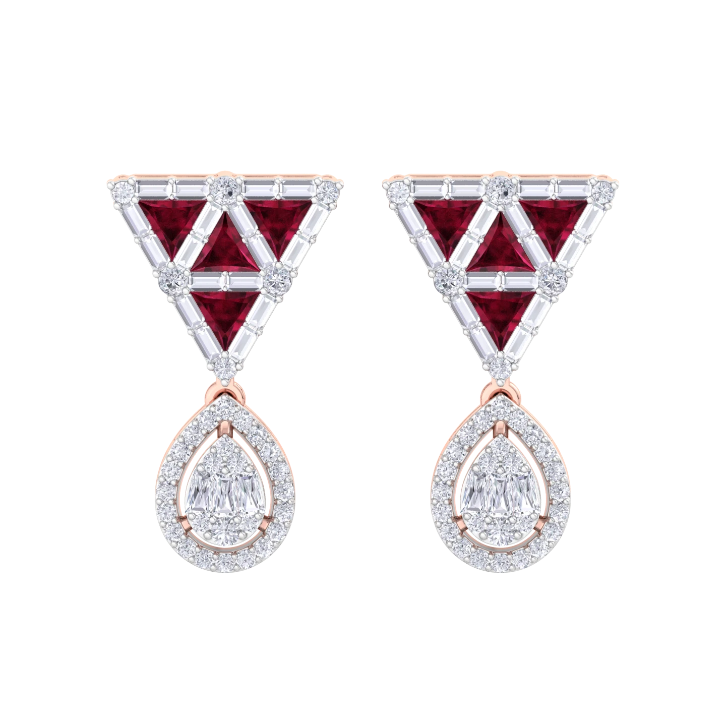 NATURAL DIAMOND JEWELLERY EARRING