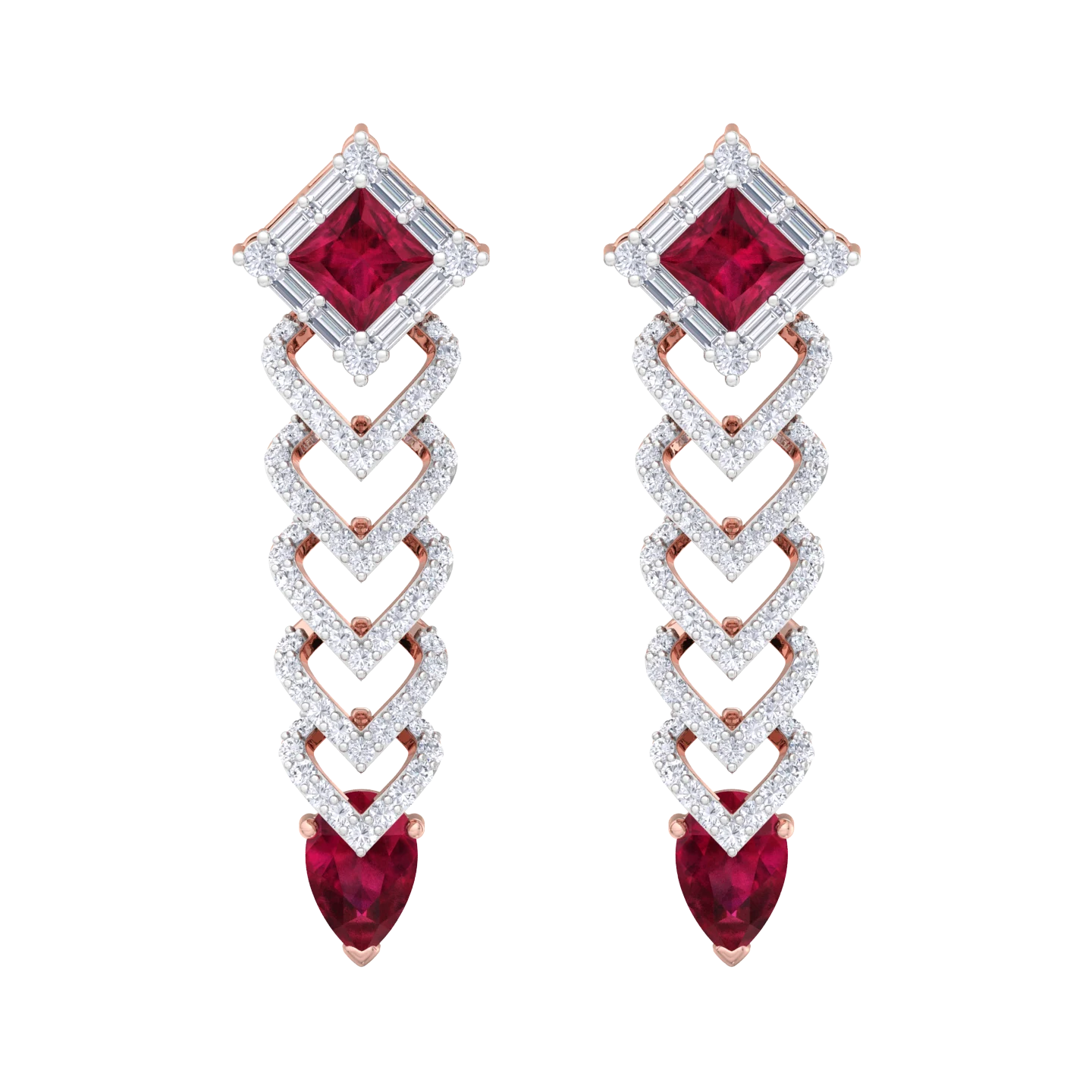 NATURAL DIAMOND JEWELLERY EARRING