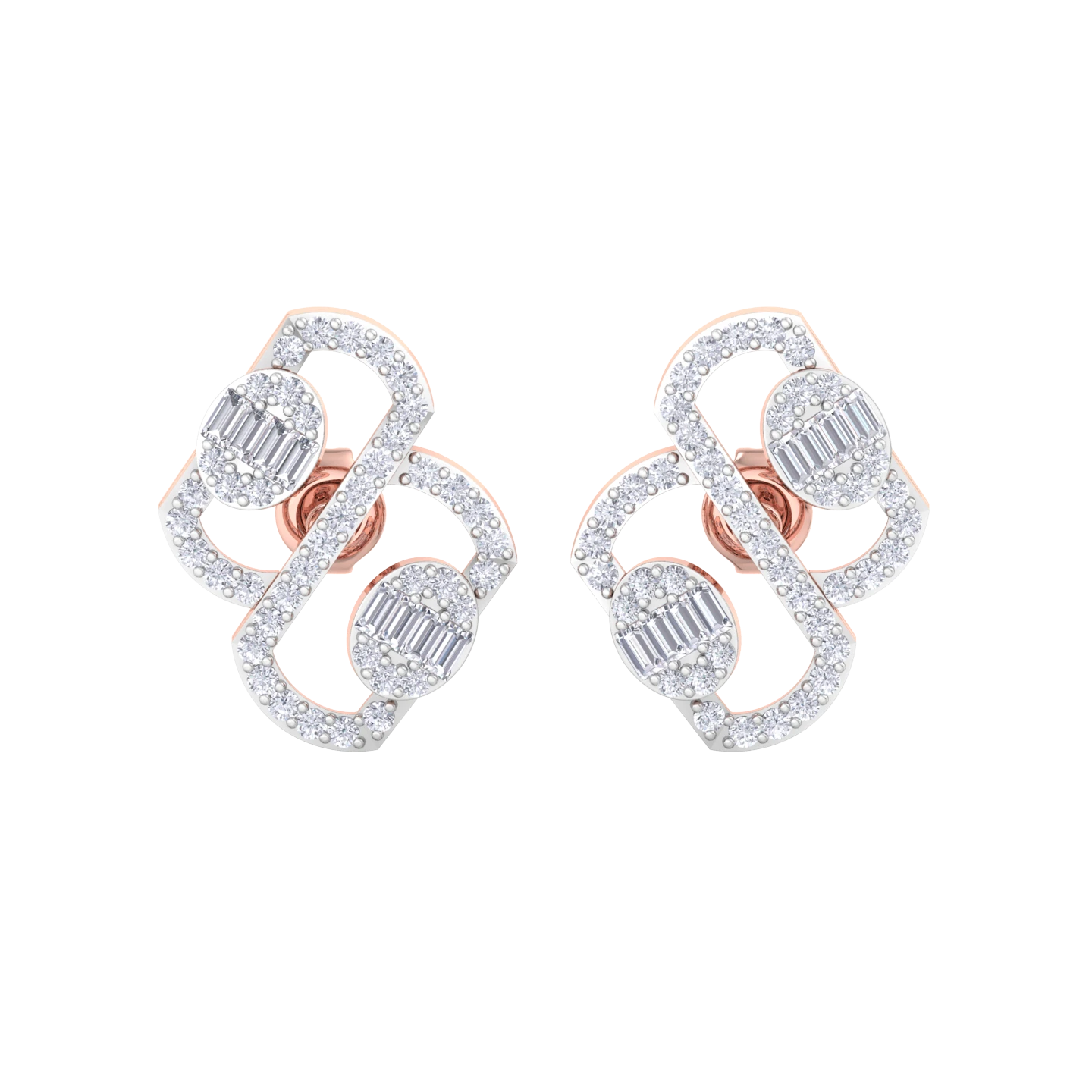 NATURAL DIAMOND JEWELLERY EARRING