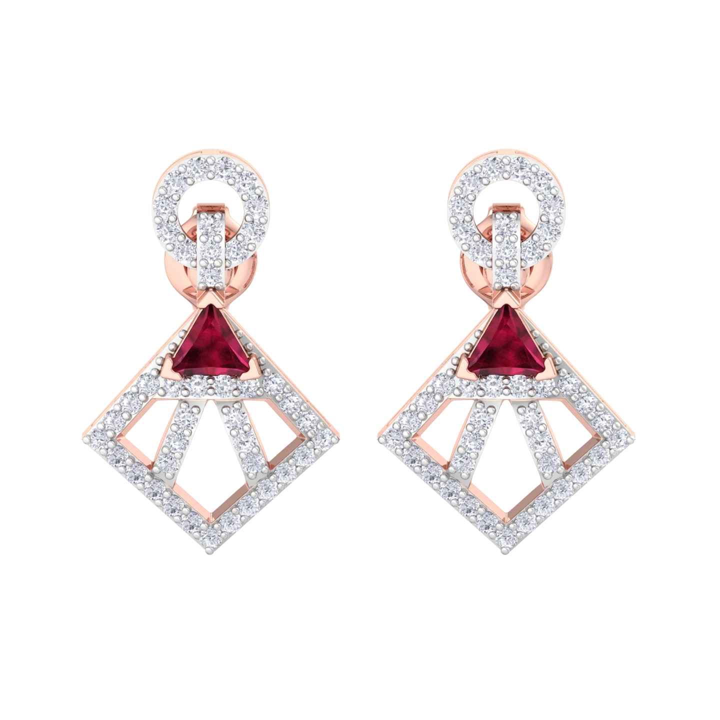 NATURAL DIAMOND JEWELLERY EARRING