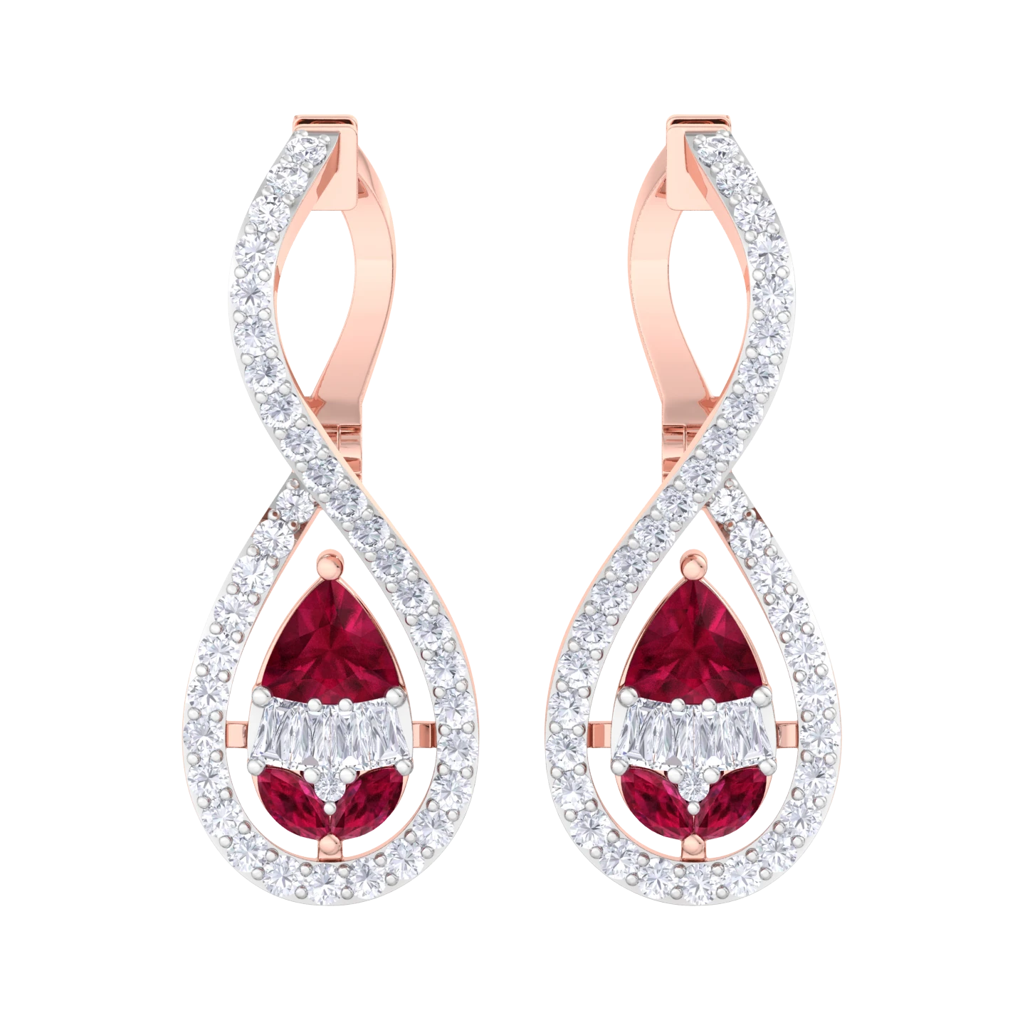 NATURAL DIAMOND JEWELLERY EARRING