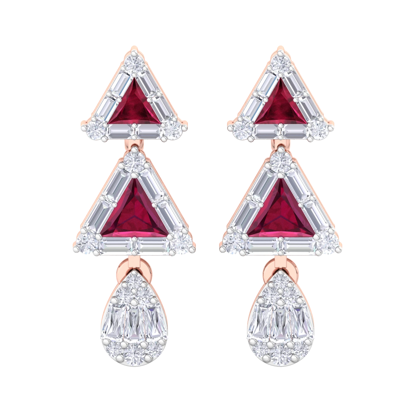 NATURAL DIAMOND JEWELLERY EARRING