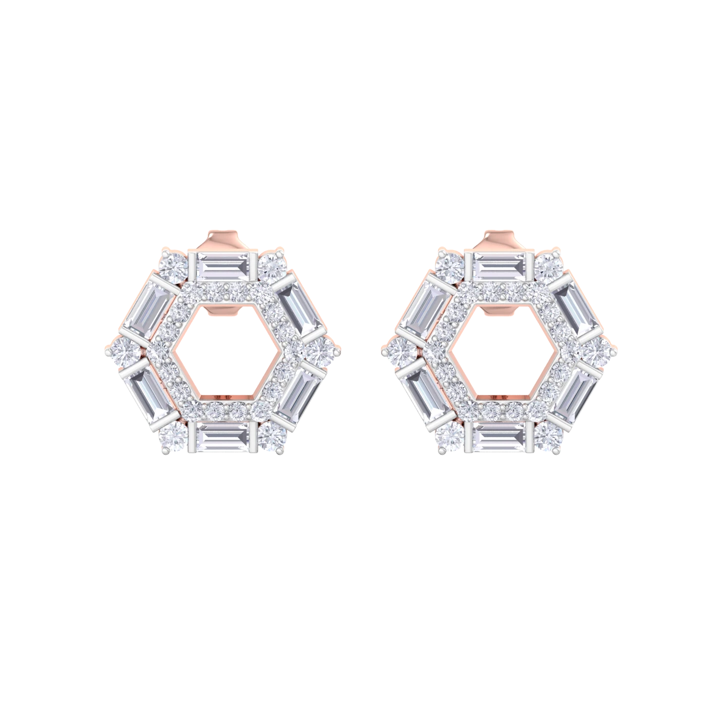 NATURAL DIAMOND JEWELLERY EARRING