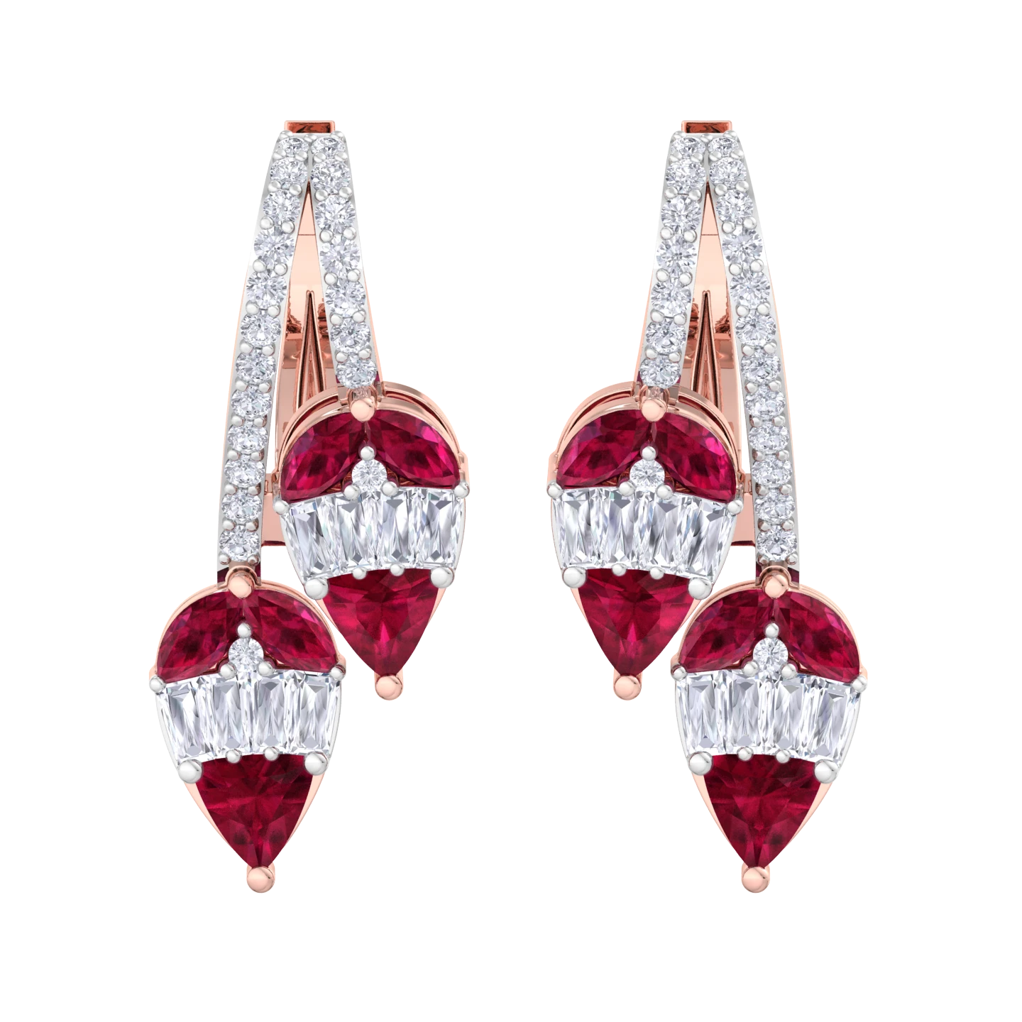 NATURAL DIAMOND JEWELLERY EARRING