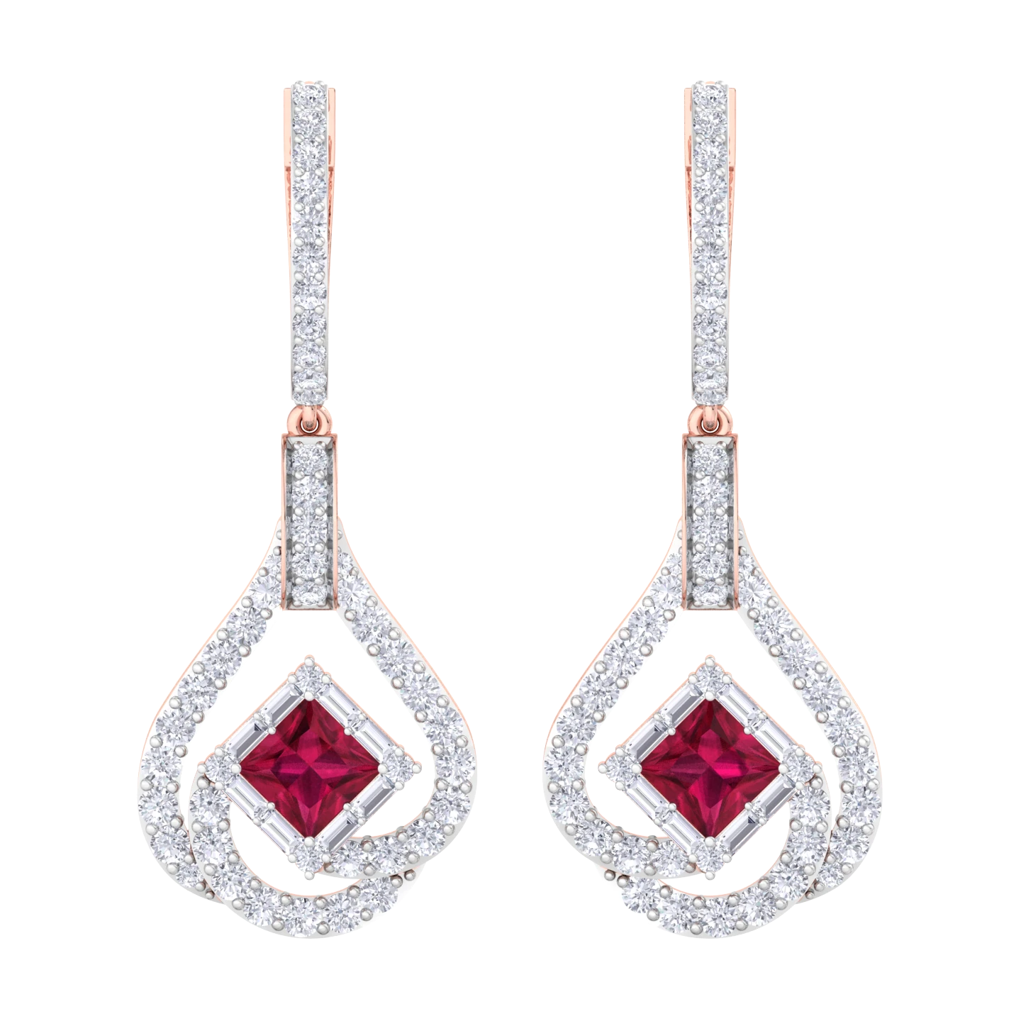 NATURAL DIAMOND JEWELLERY EARRING