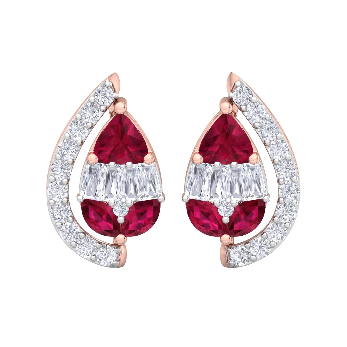 NATURAL DIAMOND JEWELLERY EARRING