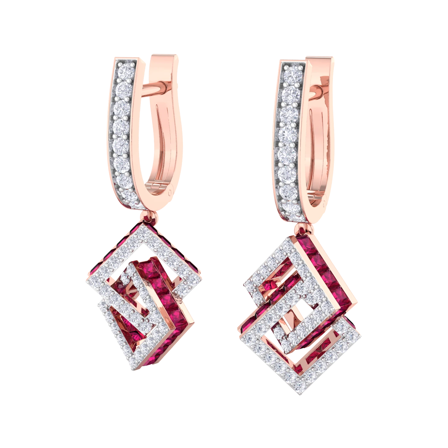 NATURAL DIAMOND JEWELLERY EARRING