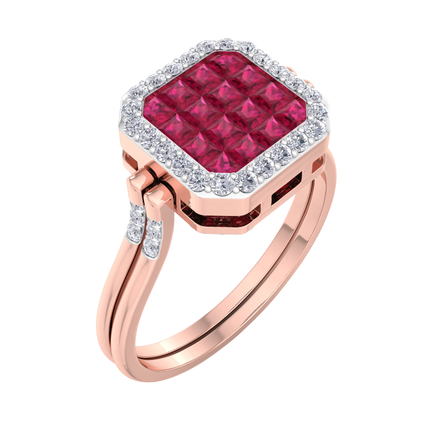 NATURAL DIAMOND JEWELLERY RING