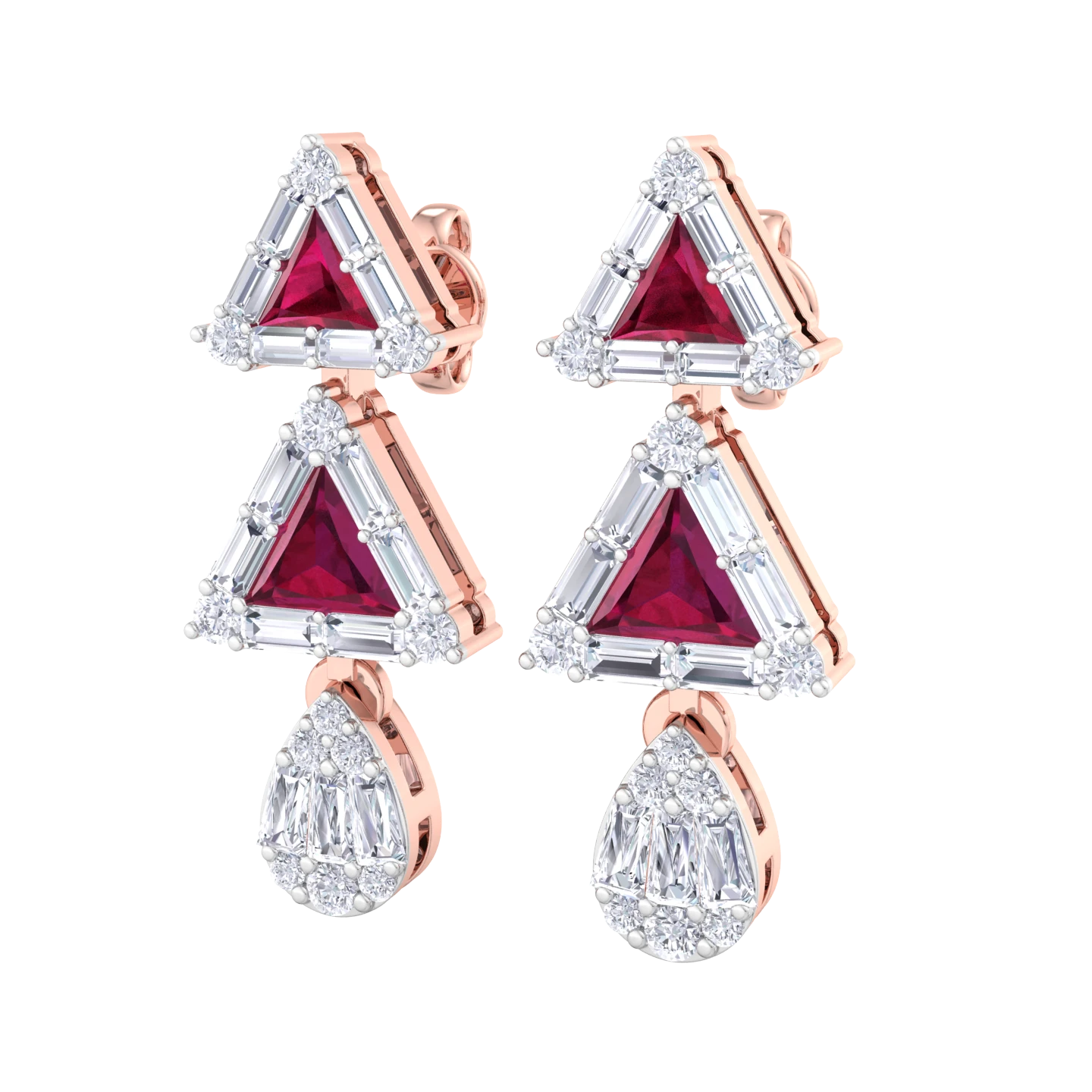 NATURAL DIAMOND JEWELLERY EARRING