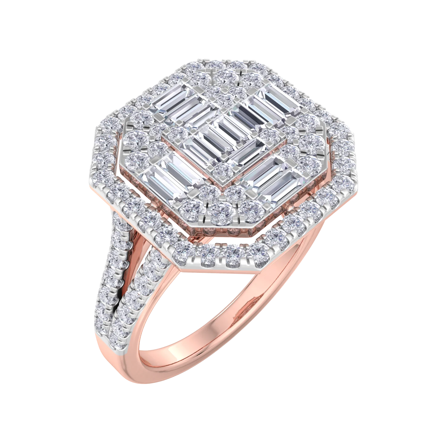 NATURAL DIAMOND JEWELLERY RING