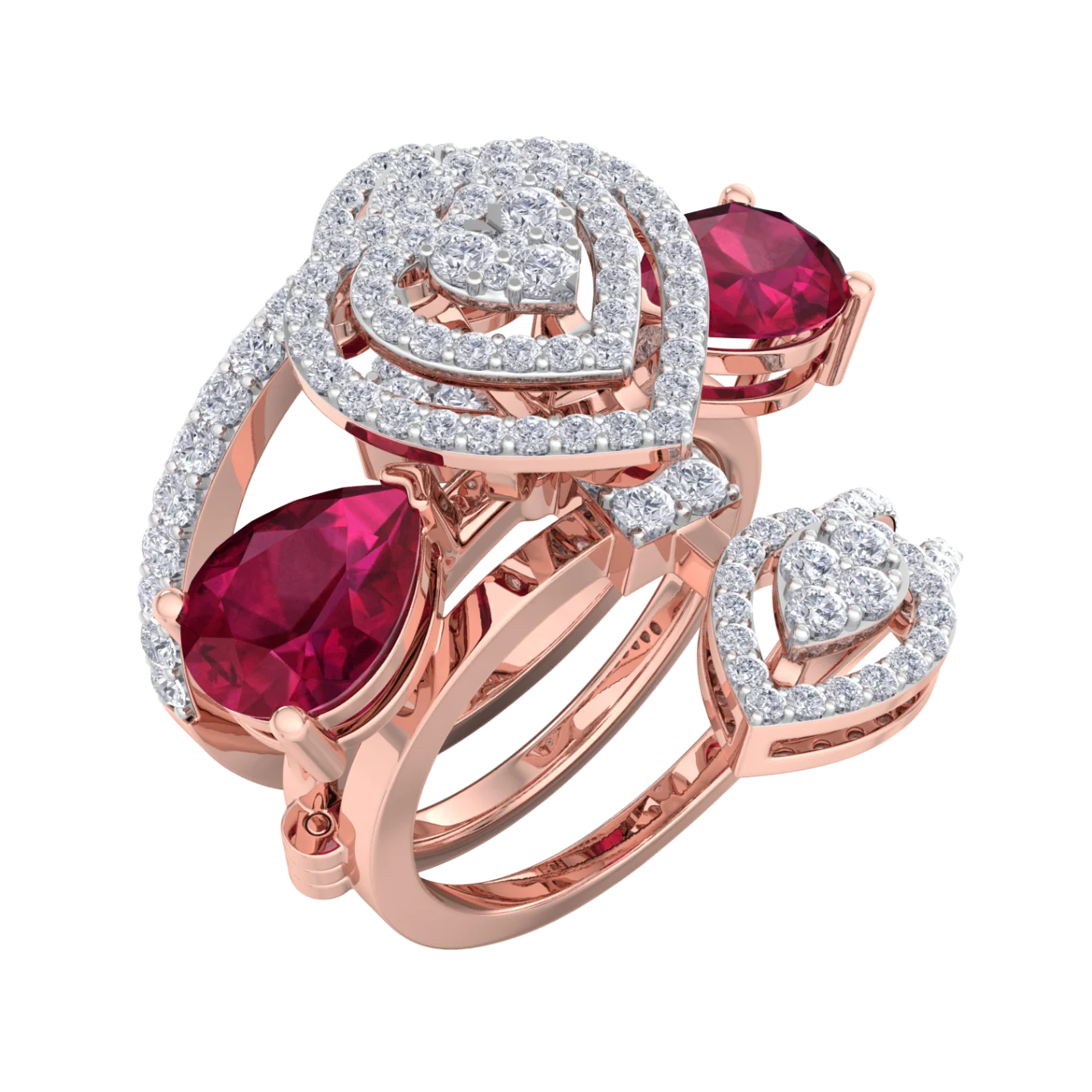 NATURAL DIAMOND JEWELLERY RING