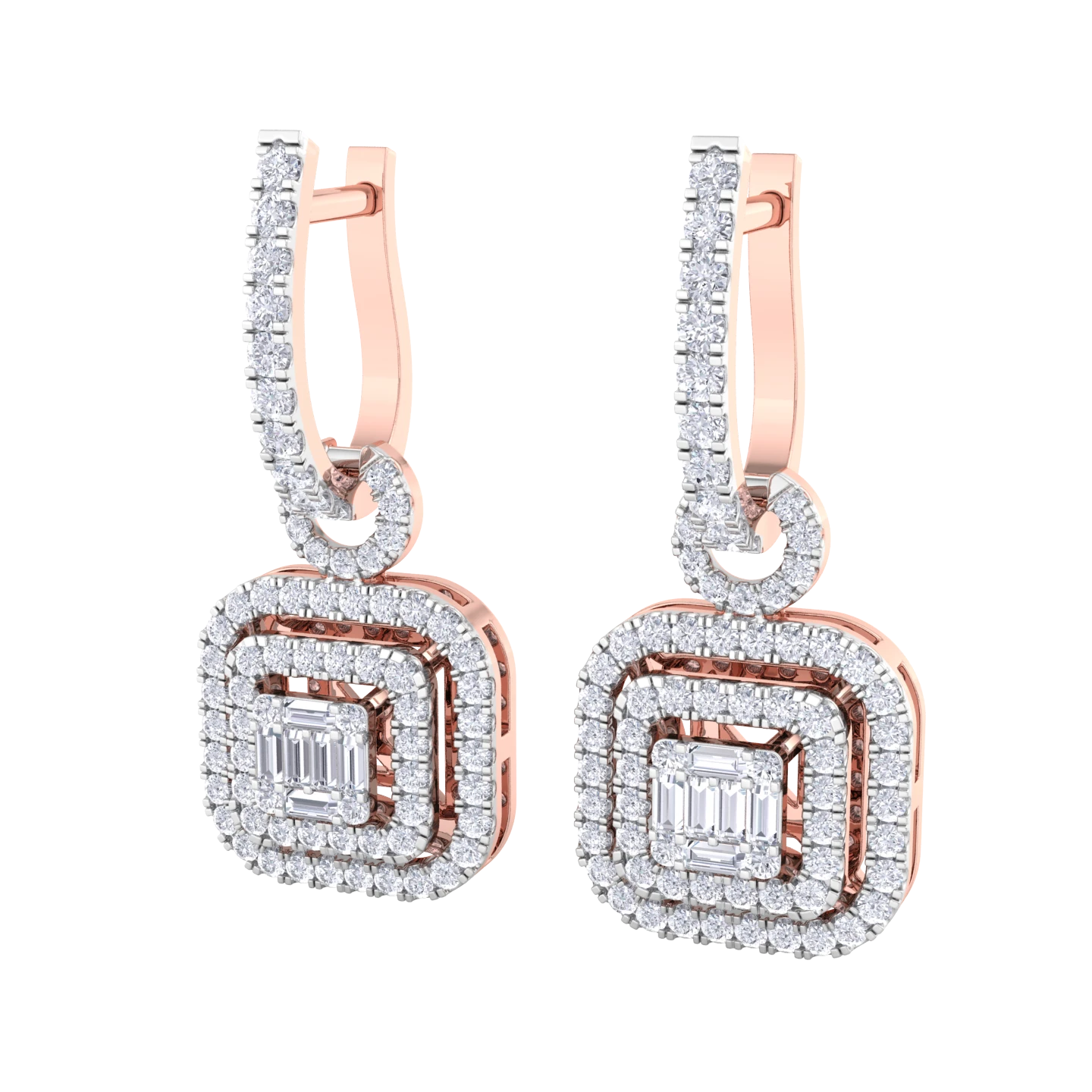 NATURAL DIAMOND JEWELLERY EARRING