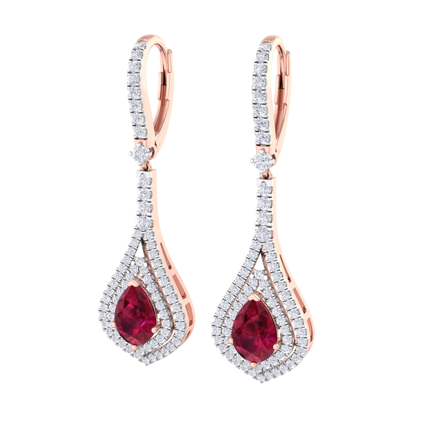 NATURAL DIAMOND JEWELLERY EARRING